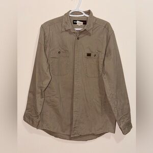 Wrangler Beige Workwear Shirt